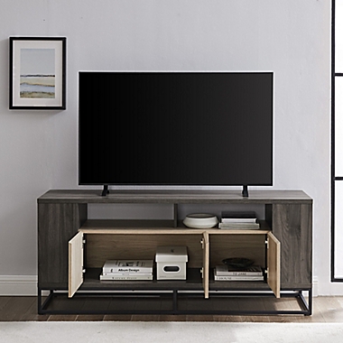 Forest Gate&trade; 58-Inch Contemporary TV Stand in Birch. View a larger version of this product image.