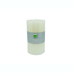 H for Happy™ Unscented Pillar Candle in Ivory