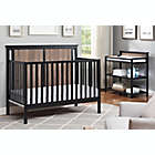 Alternate image 2 for Suite Bebe Connelly 4-in-1 Convertible Crib in Black/Walnut