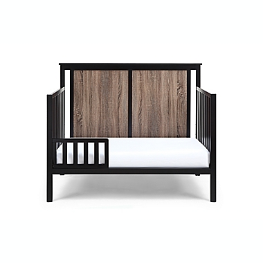 Suite Bebe Connelly 4-in-1 Convertible Crib in Black/Walnut. View a larger version of this product image.