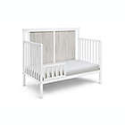 Alternate image 3 for Suite Bebe Connelly 4-in-1 Convertible Crib in White/Grey