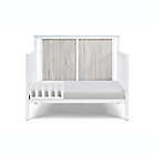 Alternate image 4 for Suite Bebe Connelly 4-in-1 Convertible Crib in White/Grey