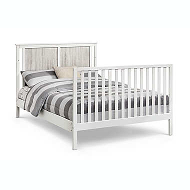 Suite Bebe Connelly 4-in-1 Convertible Crib in White/Grey. View a larger version of this product image.
