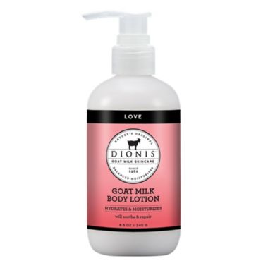 Dionis&reg; 8.5 oz. Goat Milk Body Lotion in Love. View a larger version of this product image.