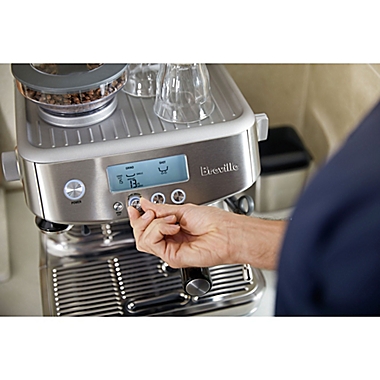 Breville&reg; Barista Pro&trade; Coffee Machine in Damson Blue. View a larger version of this product image.