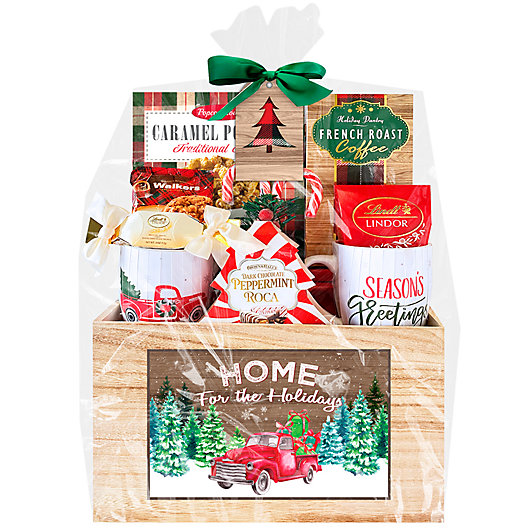 Alternate image 1 for Home for the Holidays Holiday Crate Gift Set