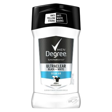 Degree&reg; Men 2.7 oz UltraClear Black + White Antiperspirant Deodorant in Ocean Air. View a larger version of this product image.