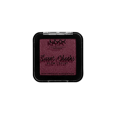 NYX Professional Makeup Sweet Cheeks Creamy Powder Glow Blush in Red Riot. View a larger version of this product image.