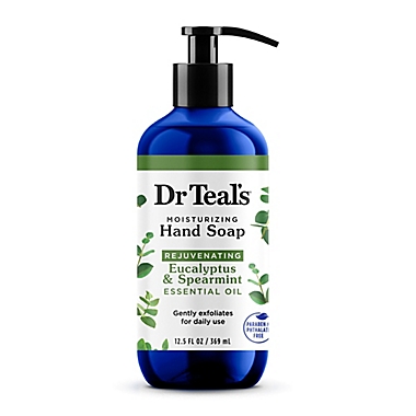 Dr Teal&#39;s&reg; 12.5 fl. oz. Moisturizing Eucalyptus and Spearmint Hand Soap. View a larger version of this product image.