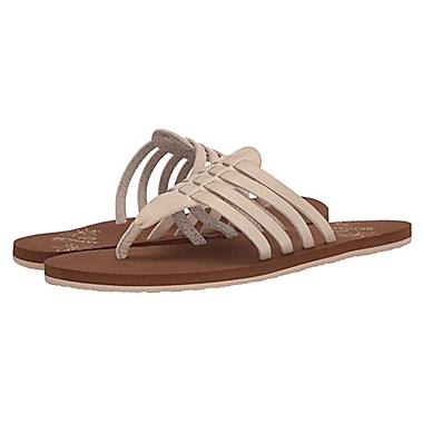 Cobain&reg; Bethany Aloha&trade; Size 10 Women&#39;s Flip Flops in Bone. View a larger version of this product image.