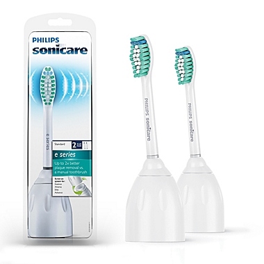 Philips Sonicare&reg; E-Series Replacement Brush Heads (Set of 2). View a larger version of this product image.