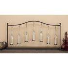 Alternate image 1 for Ridge Road Decor 7-Light Metal Farmhouse Candle Holder in Black