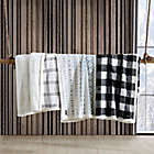 Alternate image 8 for Eddie Bauer&reg; Cabin Plaid Ultra Soft Plush Fleece Reversible King Blanket in Charcoal Plaid