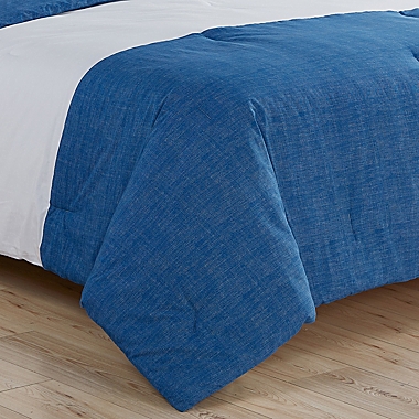 Poppy & Fritz&reg; Easton Bedding Collection in Navy. View a larger version of this product image.