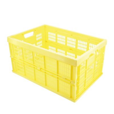 Simply Essential&trade; Large Collapsible Utility Crate in Limelight