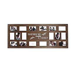 Prinz 12-Photo Family Oversized Collage in Brown