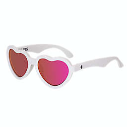 Babiators® Blue Series: The Sweetheart Sunglasses and Case Set in White/Pink
