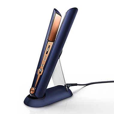 Dyson Corrale&trade; Hair Straightener Holiday Edition in Blue/Copper. View a larger version of this product image.