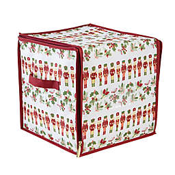 laura ashley® Christimas Ornament Storage Cube