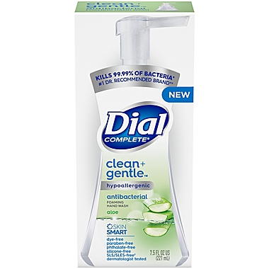 Dial Complete&reg; Clean + Gentle&trade; 7.5 oz. Antibacterial Foaming Hand Soap. View a larger version of this product image.