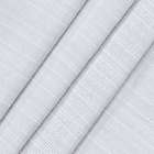 Alternate image 7 for Talisa 95" Absolute Zero Draftstopper Fleece Lined Grommet Window Curtain Panel Pair in White