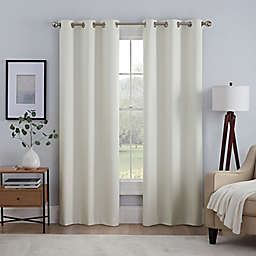Eclipse® Kylie 95-Inch Grommet 100% Blackout Window Curtain Panels in Ivory (Set of 2)