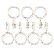 Bee &amp; Willow&trade; Micah Clip Rings in Distressed White (Set of 7)