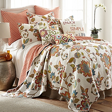 Levtex Home Clementine 3-Piece Reversible King Quilt Set. View a larger version of this product image.