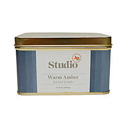 Studio 3B™ Warm Amber 11 oz. Tin Jar Candle