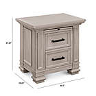 Alternate image 5 for Million Dollar Baby Classic Palermo 2-Drawer Nightstand in Moonstone