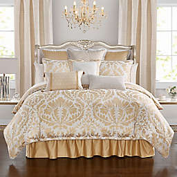 Waterford® Maia 4-Piece Reversible King Comforter Set in Gold