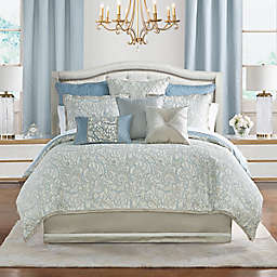 Waterford® Springdale 4-Piece Reversible Queen Comforter Set in Taupe