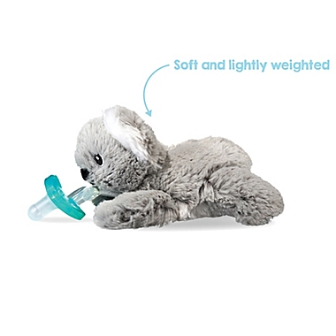 RaZbaby&reg; RaZbuddy Koala Pacifier Holder with Removable  JollyPop Pacifer. View a larger version of this product image.