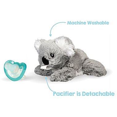 RaZbaby&reg; RaZbuddy Koala Pacifier Holder with Removable  JollyPop Pacifer. View a larger version of this product image.