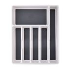 Alternate image 2 for Simply Essential&trade; Large Flatware Organizer in Light Grey/Dark Grey