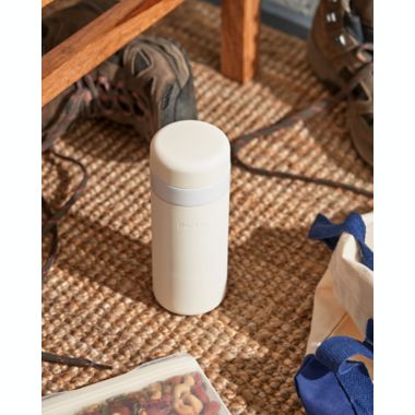 W&amp;P Porter Insulated Ceramic Bottle in Cream. View a larger version of this product image.