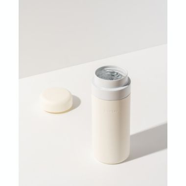 W&amp;P Porter Insulated Ceramic Bottle in Cream. View a larger version of this product image.