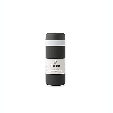 W&amp;P Porter Insulated Ceramic Bottle in Charcoal. View a larger version of this product image.