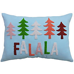 H for Happy™ Falala Oblong Christmas Throw Pillow in Blue