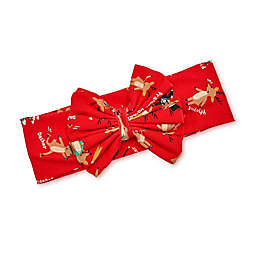 Magnetic Me® by Magnificent Baby Size 0-24M Rolicking Reindeer Holiday Headband in Red