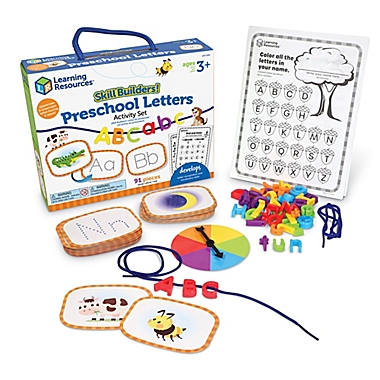 Learning Resources&reg; Skill Builders! Preschool Letters Activity Set. View a larger version of this product image.