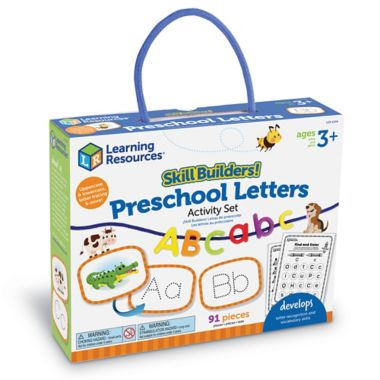 Learning Resources&reg; Skill Builders! Preschool Letters Activity Set. View a larger version of this product image.