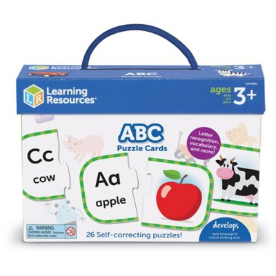 Learning Resources® ABC Puzzle Cards 26-Piece Set | Bed Bath & Beyond