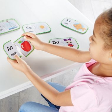 Learning Resources&reg; ABC Puzzle Cards 26-Piece Set. View a larger version of this product image.