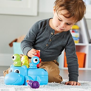Learning Resources&reg; Huey The Fine Motor Hippo. View a larger version of this product image.