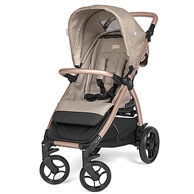 Peg Perego Booklet 50 Stroller in Rose Gold/White. View a larger version of this product image.