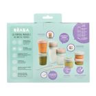 Alternate image 3 for BEABA&reg; Clip 14-Piece Food Storage Container and Spoon Set in Eucalyptus