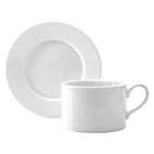 Alternate image 2 for Our Table&trade; Simply White 2-Piece Espresso Cup and Saucer Set