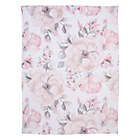 Alternate image 2 for Lambs & Ivy&reg; Botanical Baby Blanket in Pink/Grey