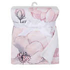 Alternate image 4 for Lambs & Ivy&reg; Botanical Baby Blanket in Pink/Grey